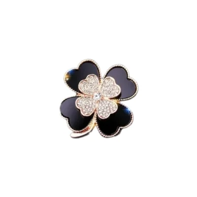 Klaver Broche - Goud
