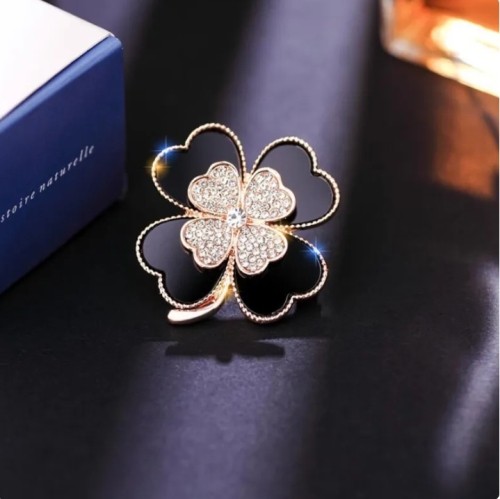 Klaver Broche - Goud