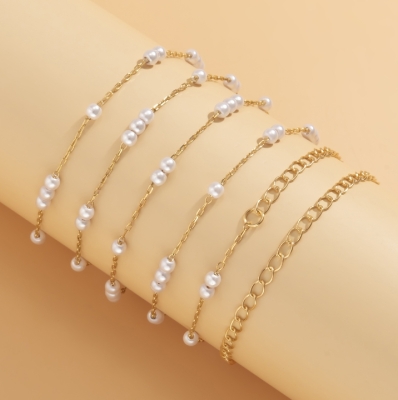 Parel Buikketting - Goud