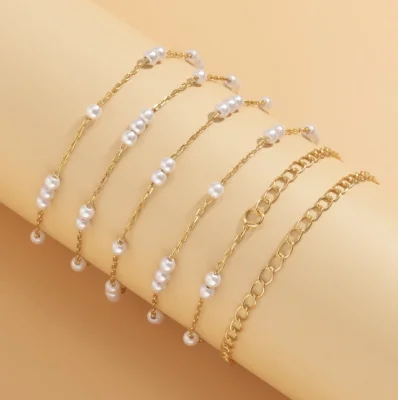 Parel Buikketting - Goud