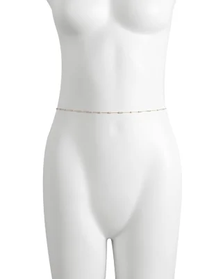 Parel Buikketting - Goud