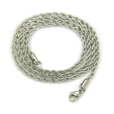 Rope Ketting - Zilver