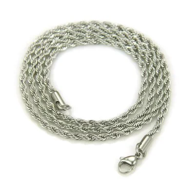 Rope Ketting - Zilver