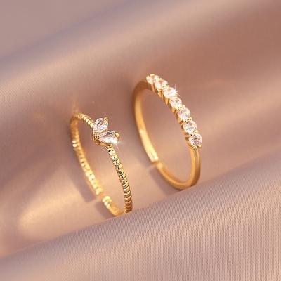 Double Fancy Ringen - Goud