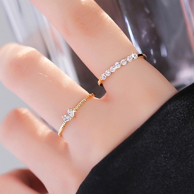 Double Fancy Ringen - Goud