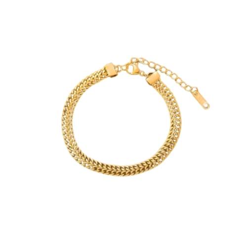 Double Armband - Goud