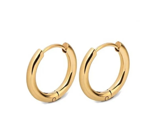 Hoops Oorbellen - Goud