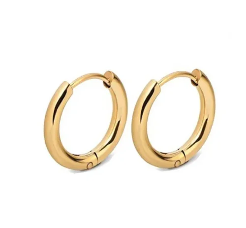 Grote Hoops Oorbellen - Goud