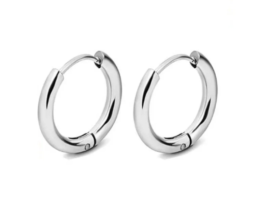 Hoops Oorbellen - Zilver