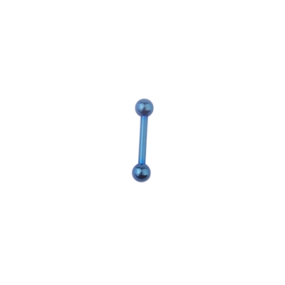 Barbell Piercing - Blauw