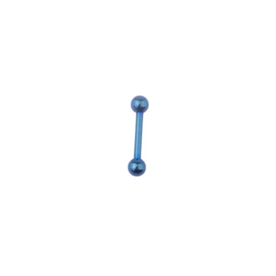 Barbell Piercing - Blauw