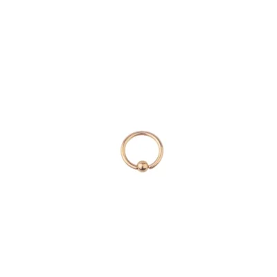 Cirkel Barbell Piercing - Goud