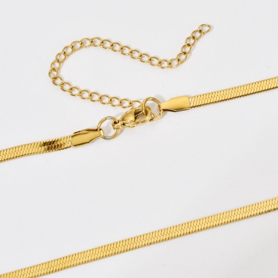 Snake Ketting - Goud