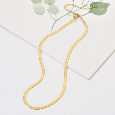 Snake Ketting - Goud