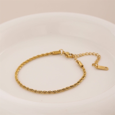 Rope Armband - Goud