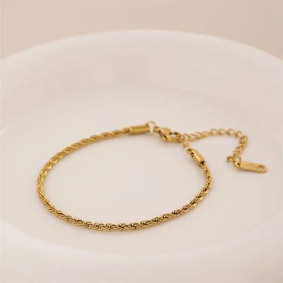 Rope Armband - Goud