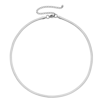 Snake Ketting - Zilver