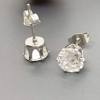 Kleine Steker Oorbellen - Zilver