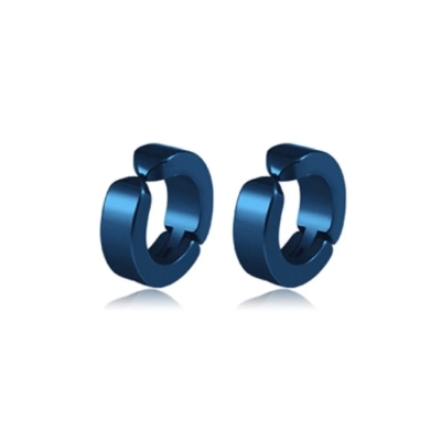 Classic Clips Oorbellen - Blauw
