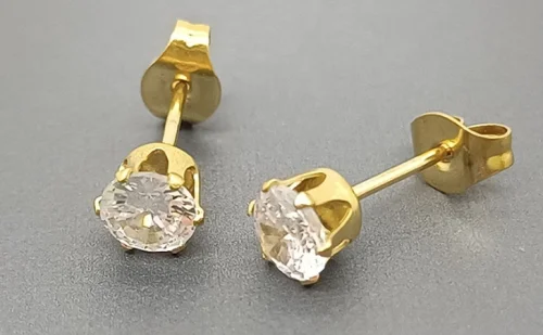 Steker Oorbellen - Goud