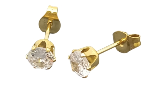 Kleine Steker Oorbellen - Goud