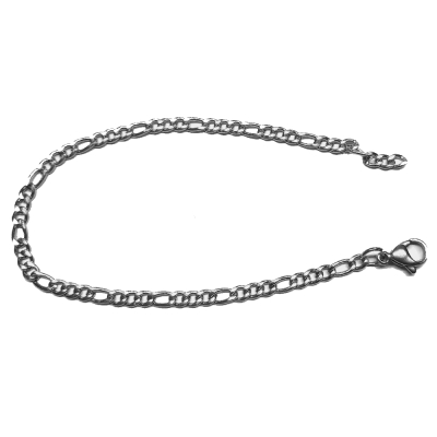 Figaro Armband - Zilver