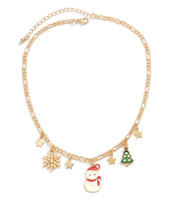 Sneeuwpop Figaro Ketting - Goud