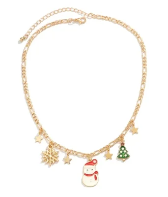 Sneeuwpop Figaro Ketting - Goud