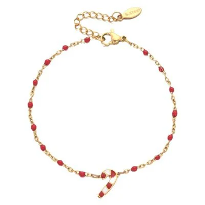 Zuurstok Armband - Goud