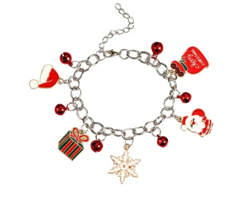 Kerst Armband - Zilver