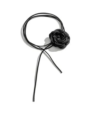Roos Choker - Zwart