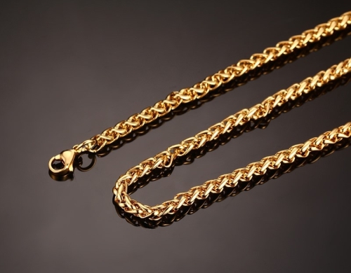Woven Ketting - Goud