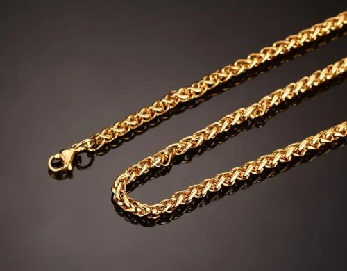 Woven Ketting - Goud