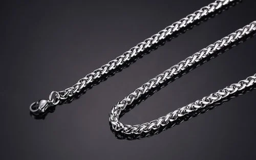 Woven Ketting - Zilver