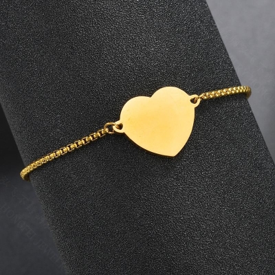 Hartje Armband - Goud