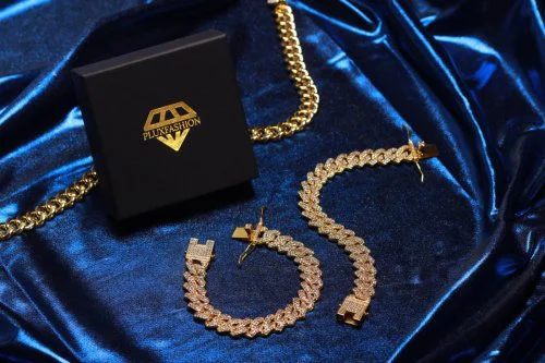 Iced Out Cuban Bracelet - Goud