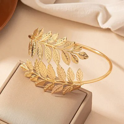 Blad Armband - Goud