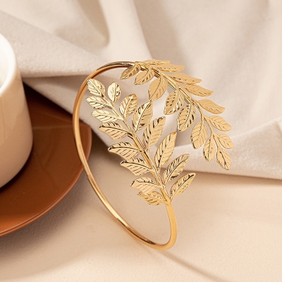 Blad Armband - Goud