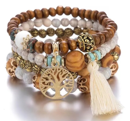 Bal Armbanden - Hout