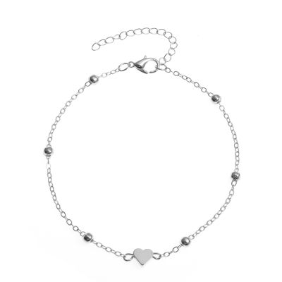 Hartje Enkelbandje - Zilver