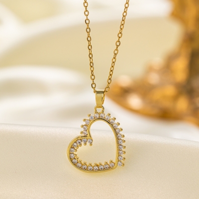 Hart Ketting - Goud