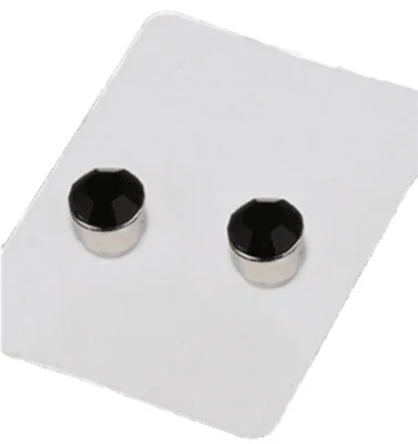 Fancy Magneet Oorbellen - Zwart