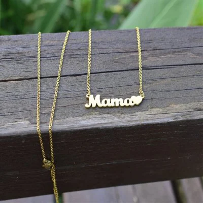 Mama Ketting - Goud