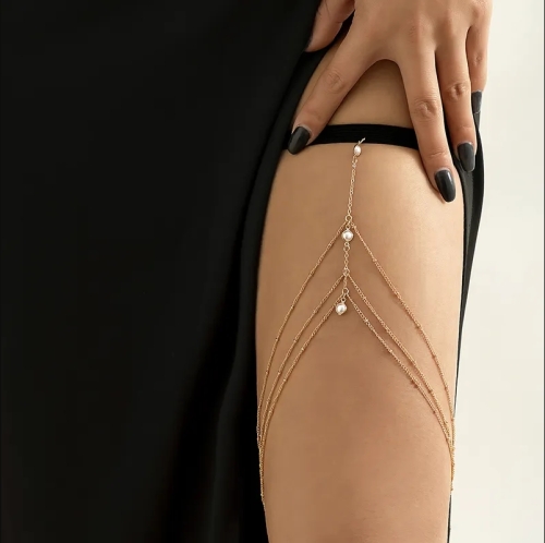 Parel Beenketting - Goud