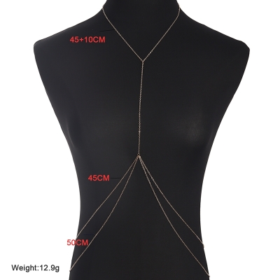 Basic Lichaamsketting - Goud