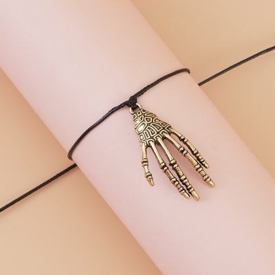 Wens Skelet Armband - Zilver