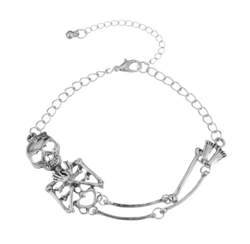Skelet Armband - Zilver