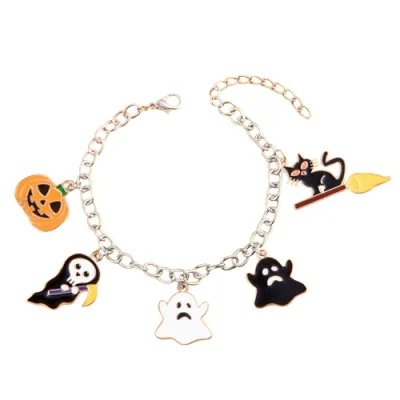 Halloween Armband - Zilver