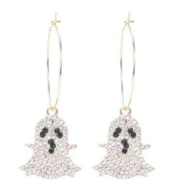 Diamanten Spookje Hoops - Goud