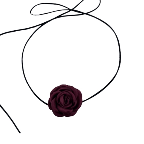 Roos Choker - Rood